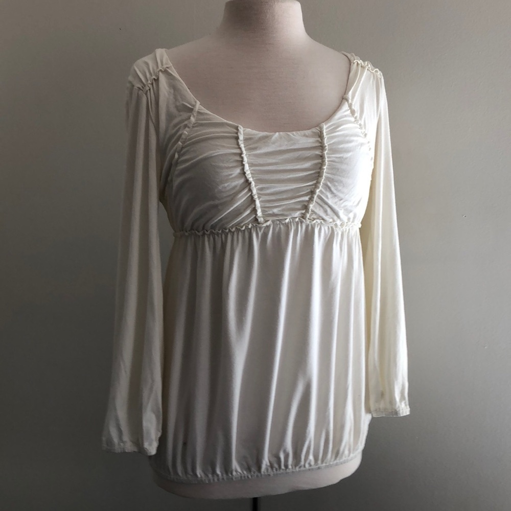 Max Studio Specialty Product White Blouse
